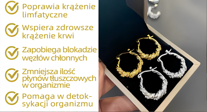 CZTICLE™ Pierścień Aktywności Limfatycznej Kolczyki 🔥 (Oferta limitowana 🎄 Specjalna promocja świąteczna)