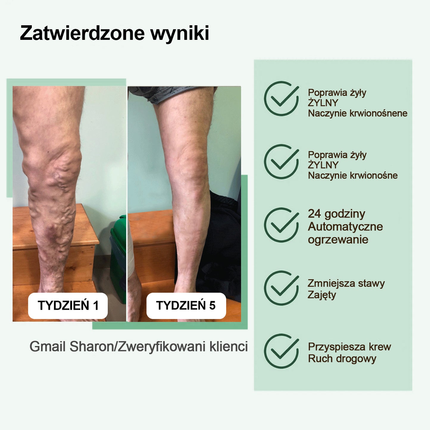 🔥🔥Podpórka na kolano RFMediTherm™ z radiofrekwencją i termicznym działaniem ziołowym (Wysokie ortezy na nogi do przewlekłej niewydolności żylnej, żylaków i obrzęków)