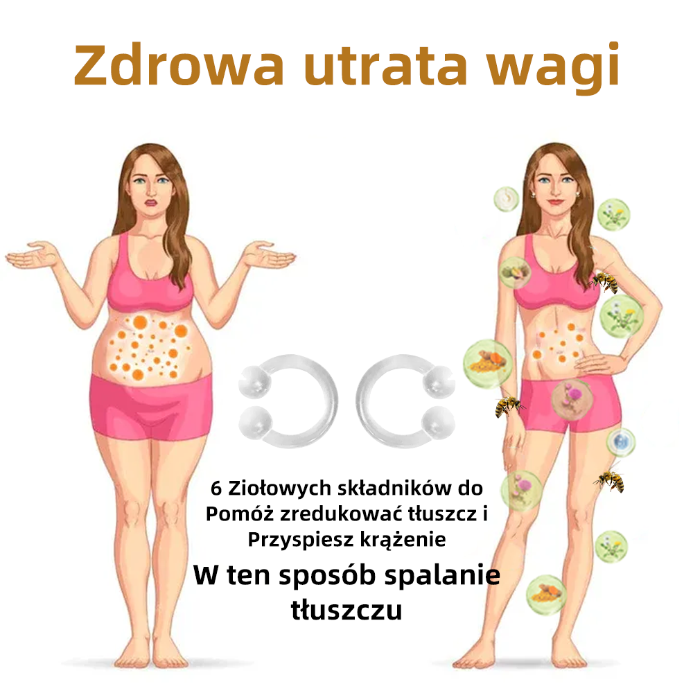 GGPM™ Pierścień do drenażu limfatycznego i odchudzania z jadem pszczelim (na wszystkie problemy limfatyczne i otyłość)🐝