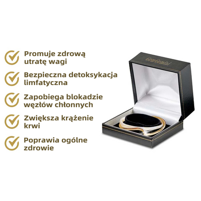 CZTICLE™  Bransoletka Gemini Magnetogen z kamieniami szlachetnymi