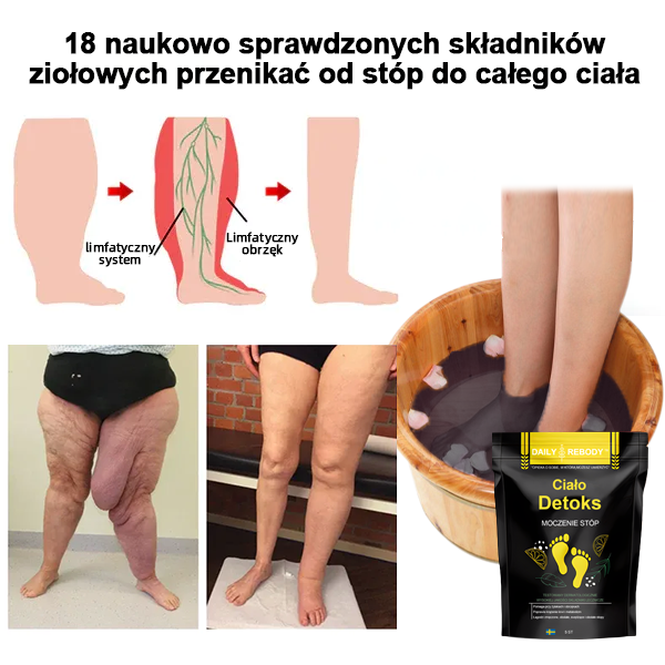 🌷🌷Herbal Detox&Shaping Cleansing Foot Soak Beads （🔥 Ograniczona czasowo zniżka Ostatnie 40 minut）