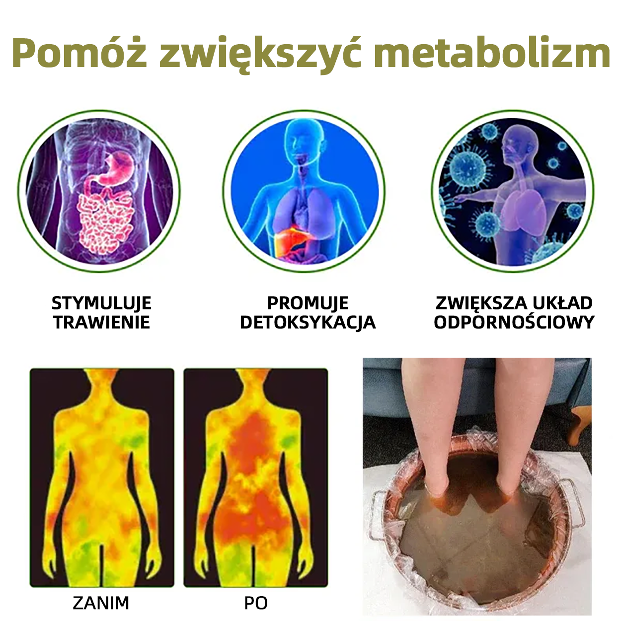 🌷🌷Herbal Detox&Shaping Cleansing Foot Soak Beads （🔥 Ograniczona czasowo zniżka Ostatnie 40 minut）